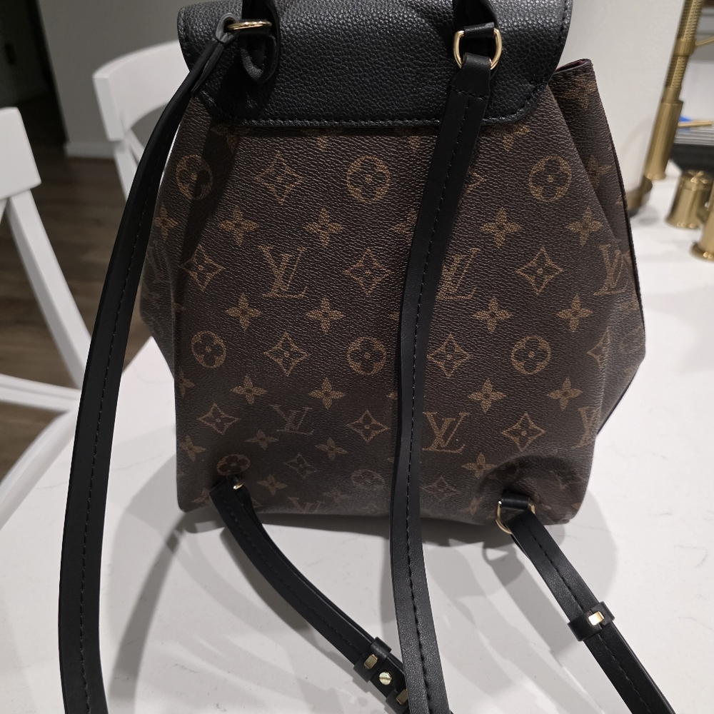Monogram Brown Backpack - Picture 4 of 6
